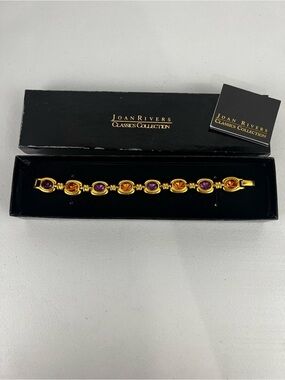 Vintage Joan Rivers Classics Collection Link Bracelet